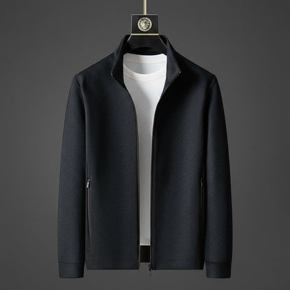 Herre Zip-Up Jakke og Tapered Joggers for Stilige Hverdagsbruk