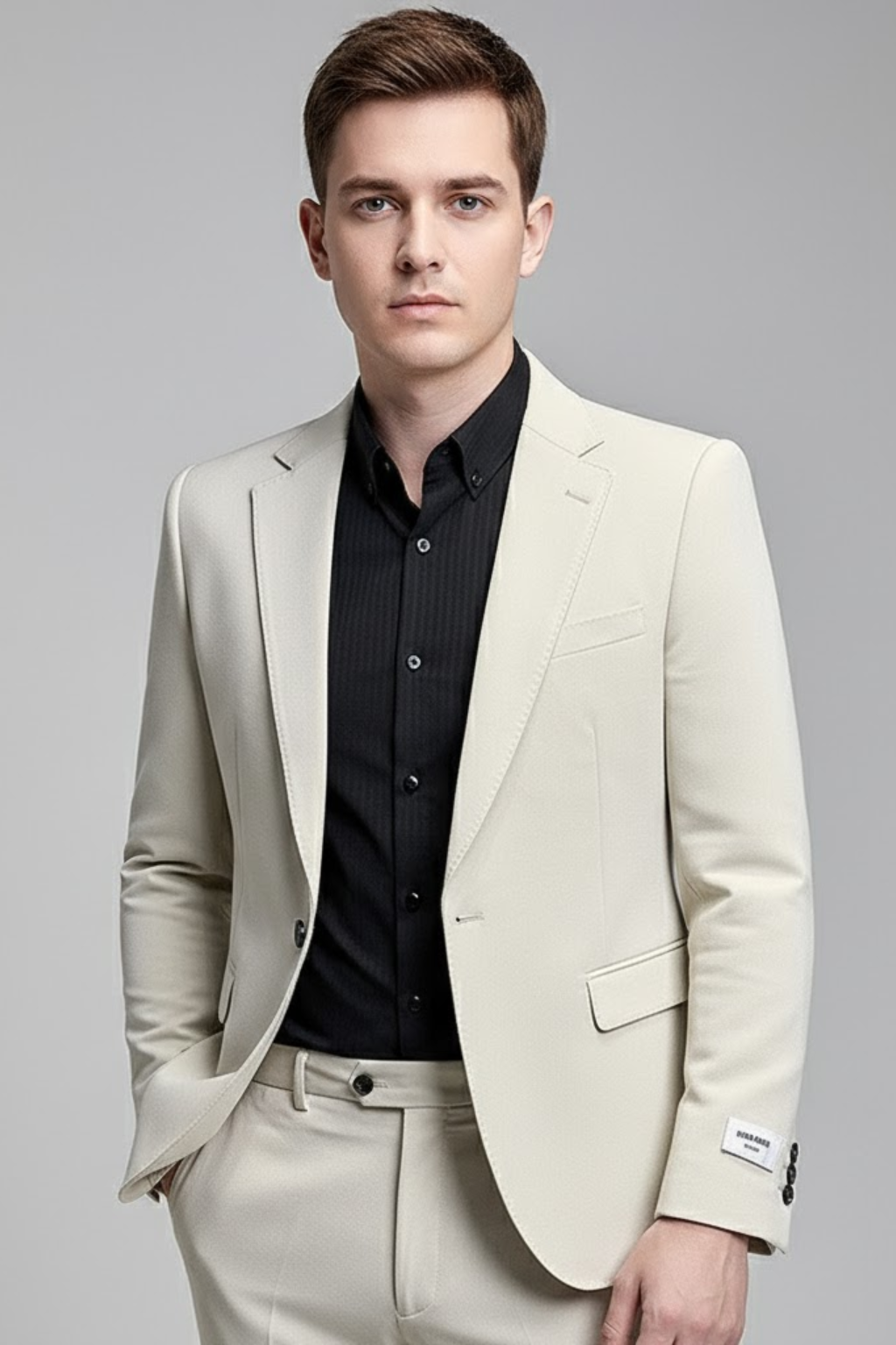 Herreslank passform forretningsdrakt - Moderne koreansk stil for formelle og uformelle anledninger