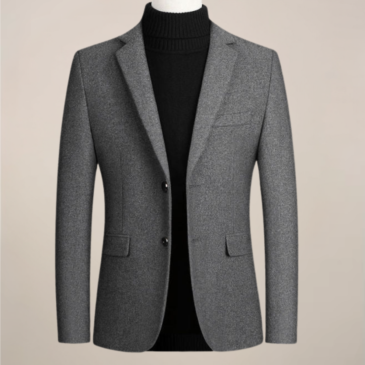 Herre Smart Casual Blazer - Stilig Jakke for Alle Anledninger