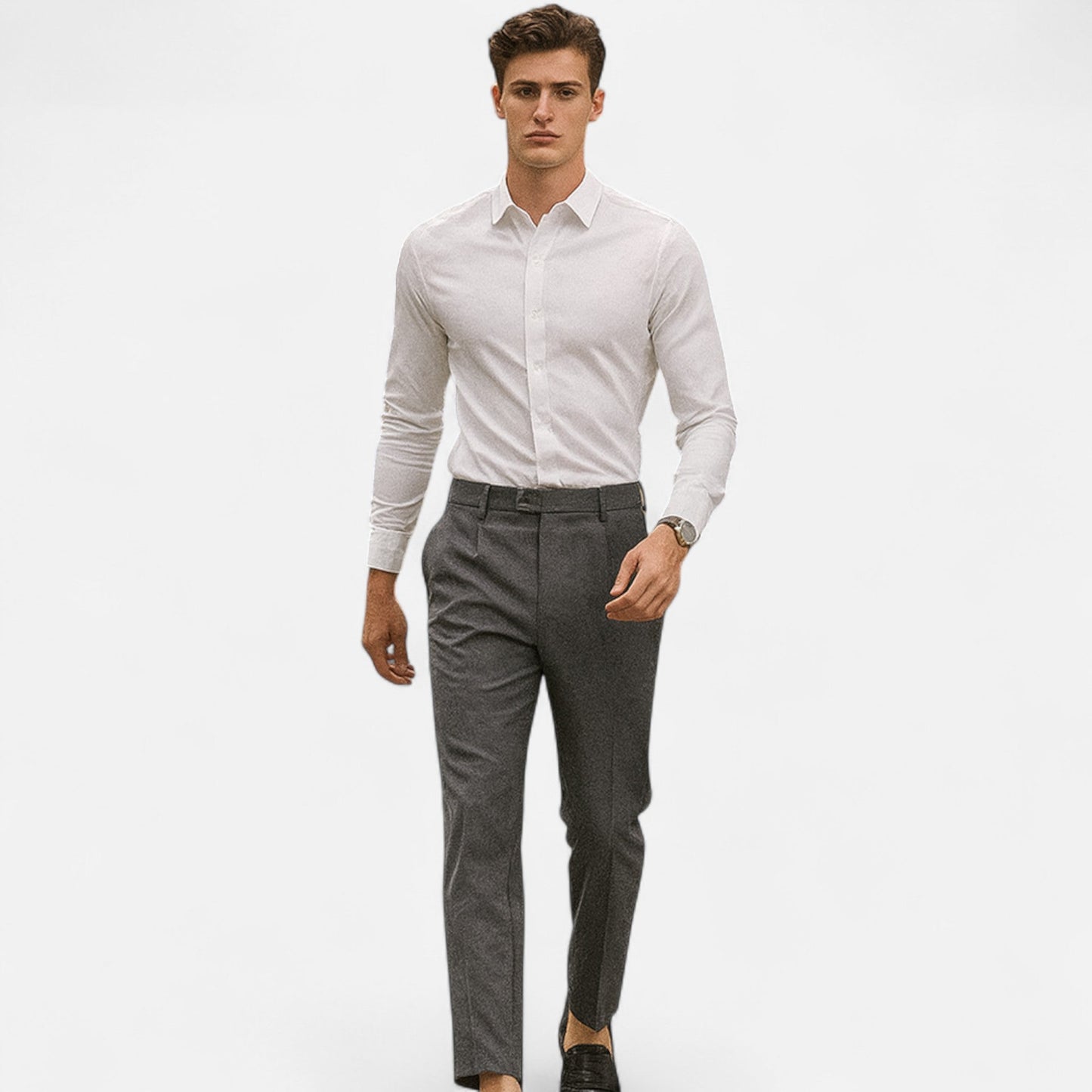 Herre Slim Fit Bukser – Stretch Stoff for Smarte Anledninger
