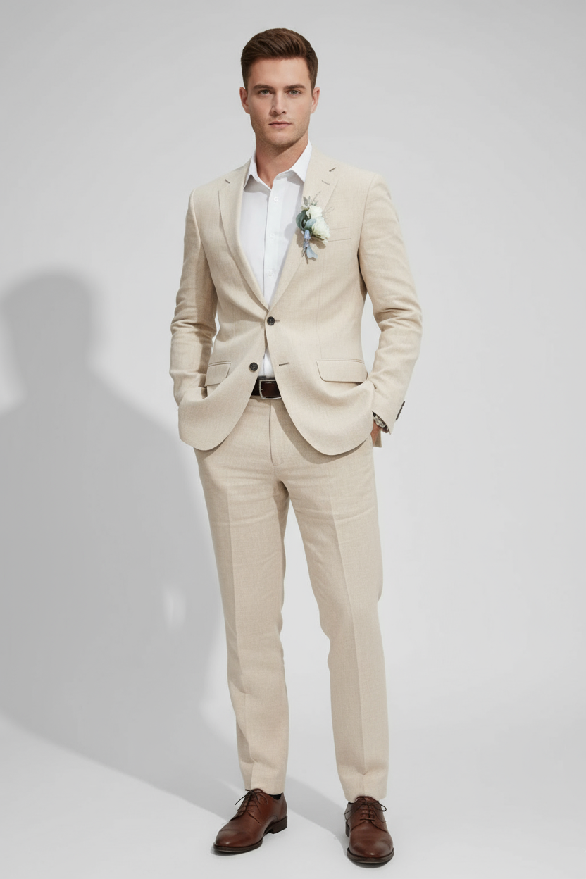 Herreslank dresssett for bryllup og formelle anledninger