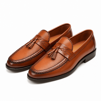 Herre Woven Tassel Loafers – Chic Sko for Enhver Anledning