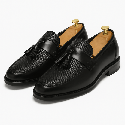 Herre Woven Tassel Loafers – Chic Sko for Enhver Anledning