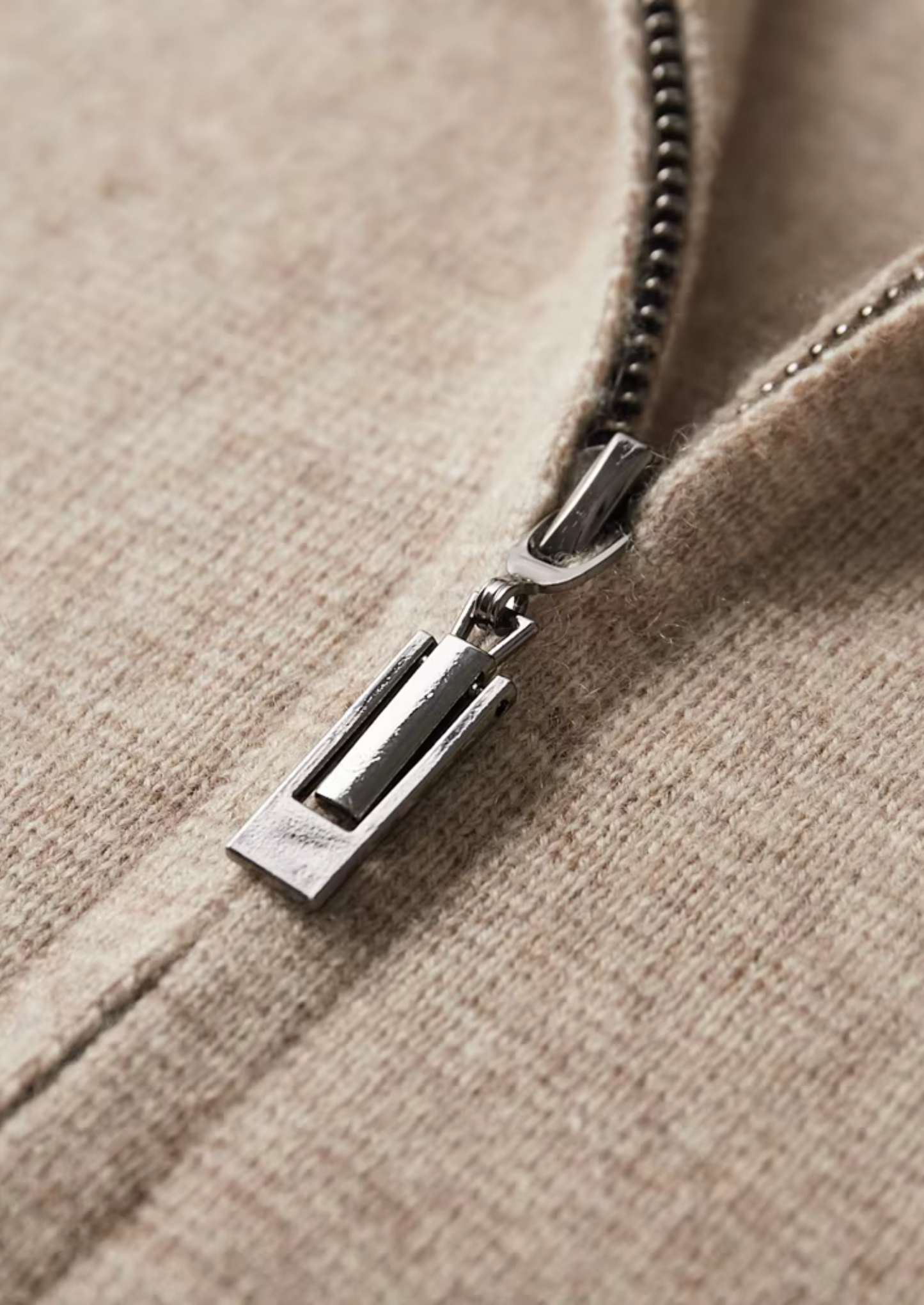 Herre Zip-Up Cardigan Genser – Stilig Lag for Året Rundt