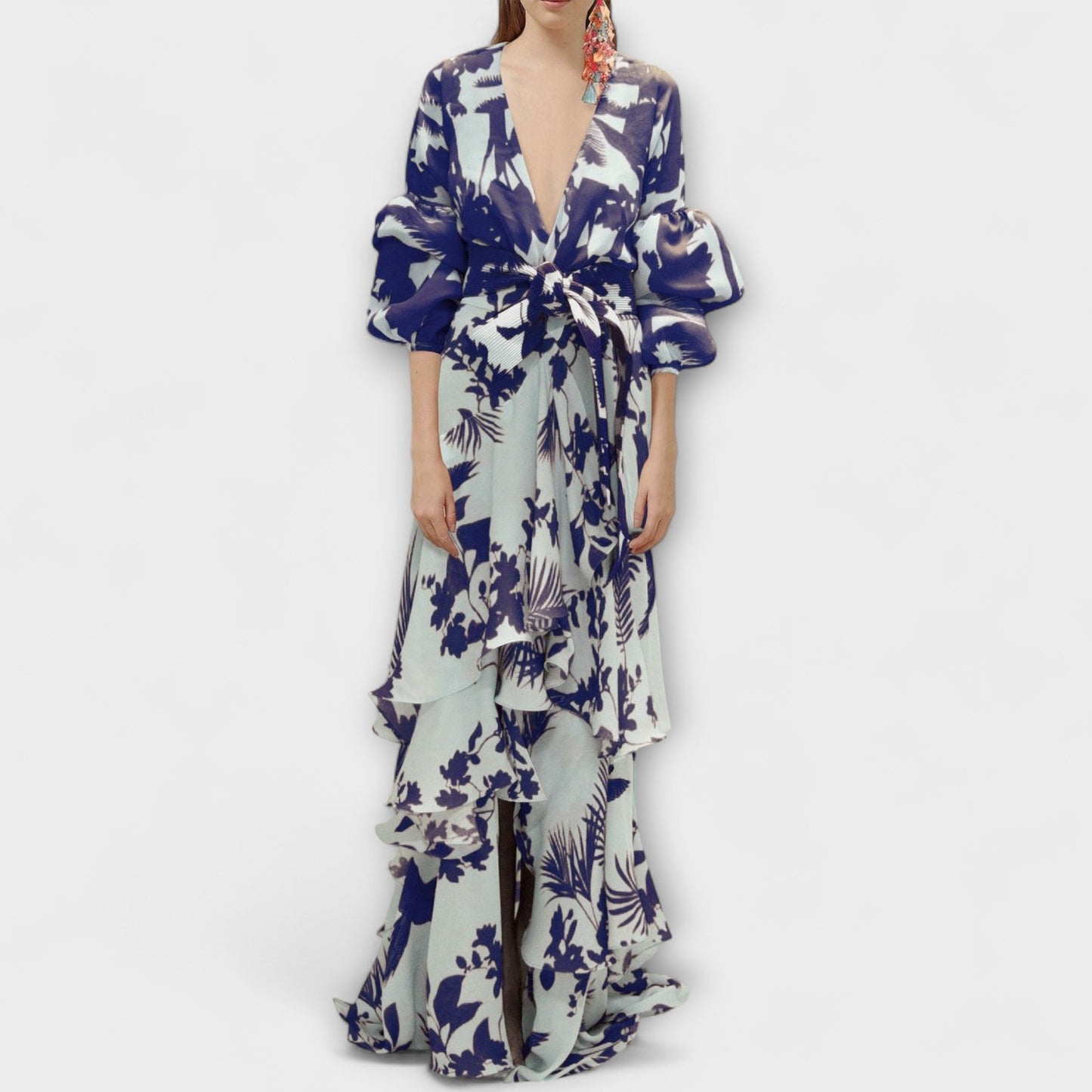 Marie - Flytende Chiffon Kjole for Festlige Anledninger