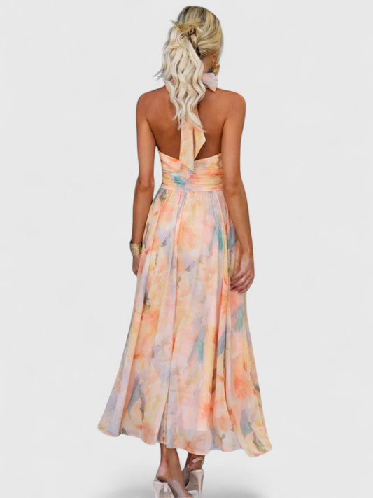 Caryzanna | Chic Midi Kjole for Enhver Anledning