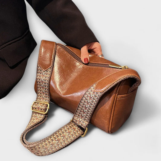 Olivia - Chic Vintage Crossbody Veske for Hverdagsbruk