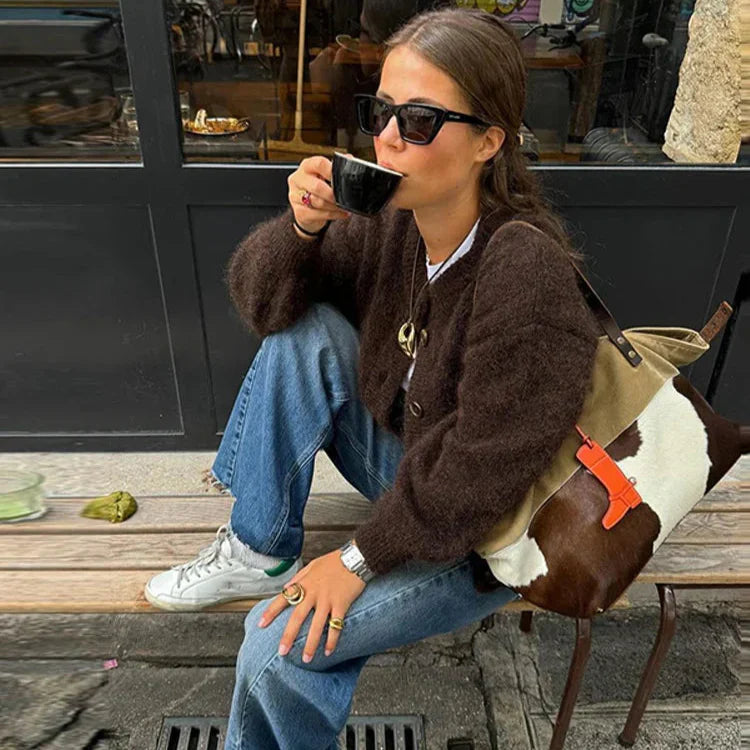 Chic Knappe-Cardigan for Alle Anledninger