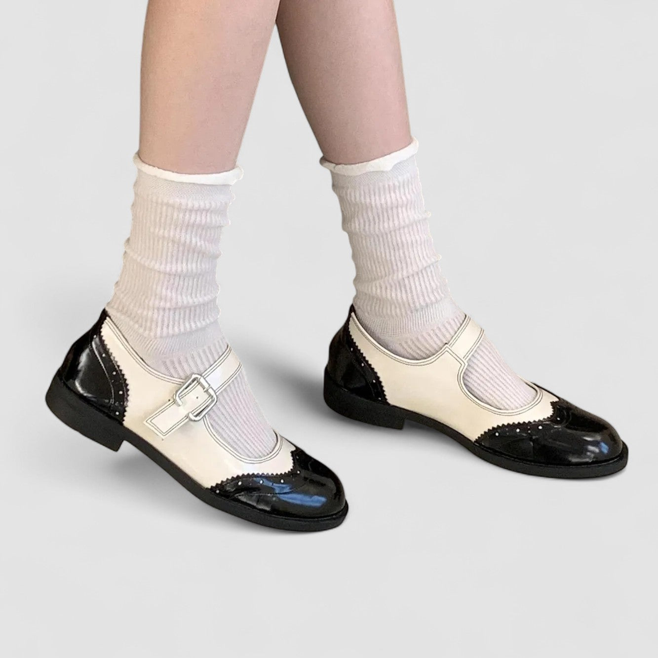 Sarah&Kate™ | Klassiske Mary Jane Flater for Hverdagsbruk