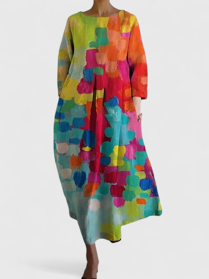 Margaritte | Chic Midi Kjole for Enhver Anledning