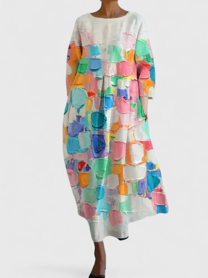 Margaritte | Chic Midi Kjole for Enhver Anledning