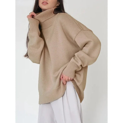 Arya - Koselig Strikket Turtleneck for Hver Anledning