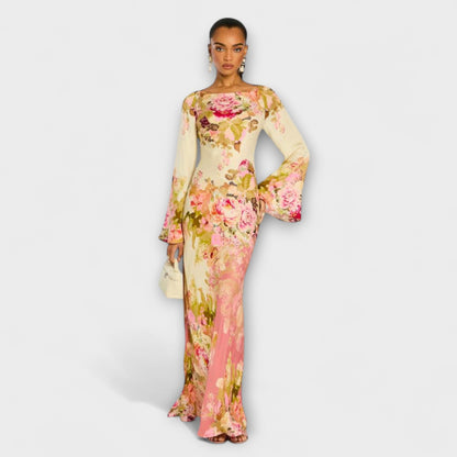 Kelly - Uanstrengt Maxi Kjole for Utendørs Feiringer