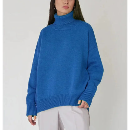 Arya - Koselig Strikket Turtleneck for Hver Anledning