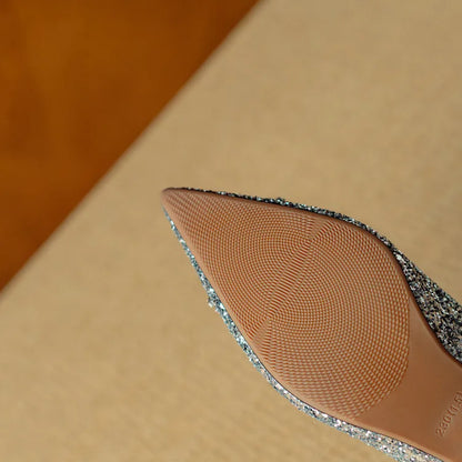 Gloria Glitter Hæler for Kvelds Glam