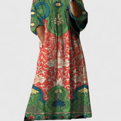 Kymberah | Chic Midi Kjole for Enhver Anledning