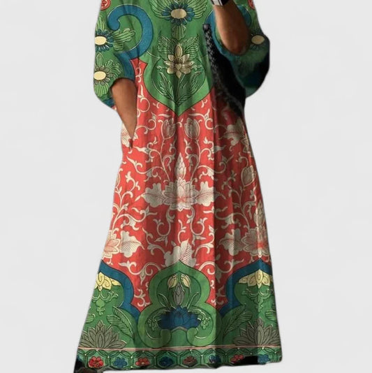 Kymberah | Chic Midi Kjole for Enhver Anledning