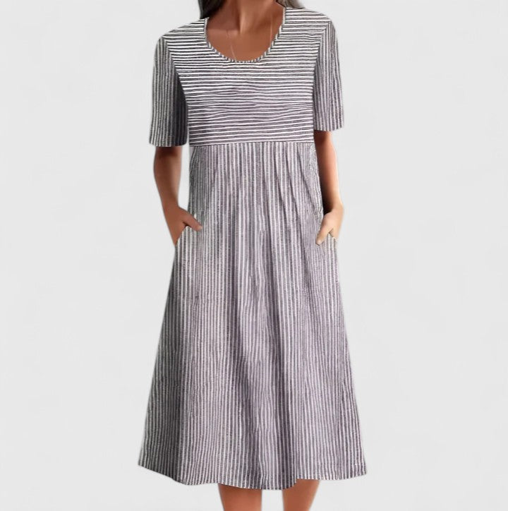 Felyzette | Chic Midi Kjole for Enhver Anledning