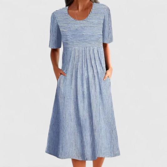 Felyzette | Chic Midi Kjole for Enhver Anledning