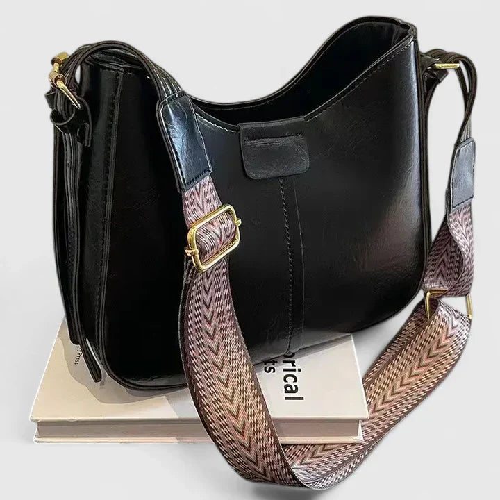 Mariselyah | Chic Stoff Skulderveske for Hverdagsbruk