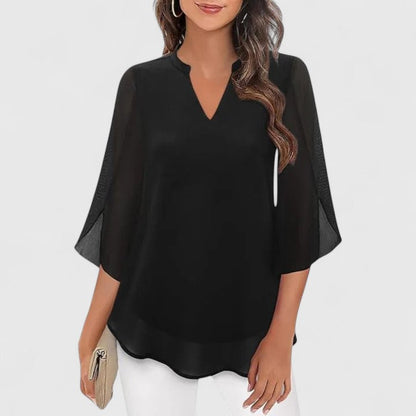 Chic Bluse for Kontor og Kveldsbruk