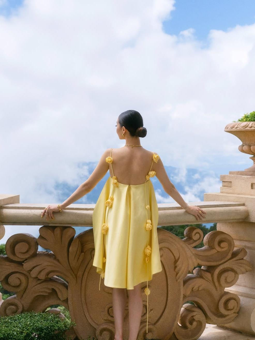 Blomstertrykt Minikjole for Alle Anledninger