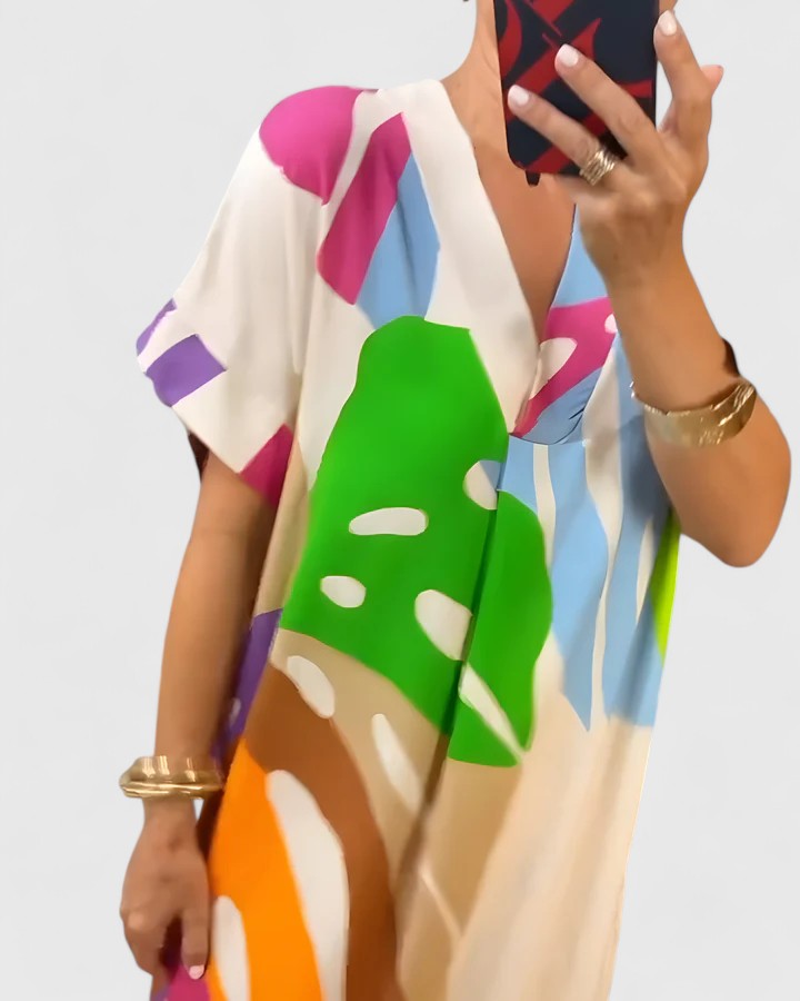 Cymarie | Chic Stoffkjole for Enhver Anledning