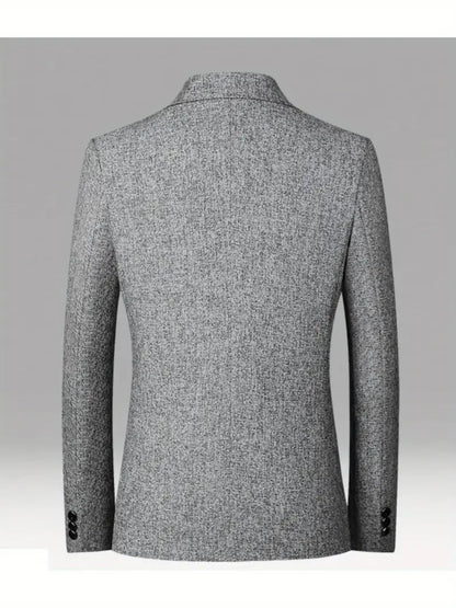 Vår Slim Fit Herre Blazer - Uanstrengt Stil for Alle Anledninger