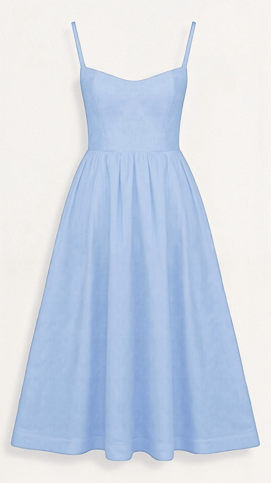 Ascot Stil A-Linje Midi Kjole for Spesielle Anledninger