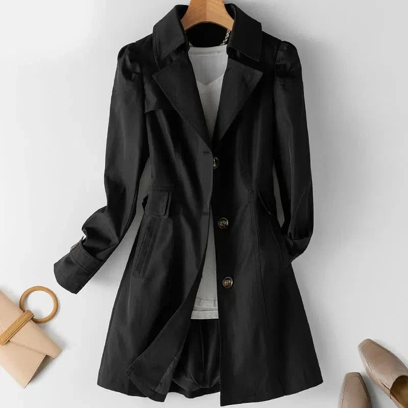 Chic Kvinne Trench Coat for Alle Anledninger