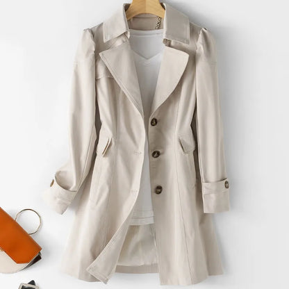 Chic Kvinne Trench Coat for Alle Anledninger