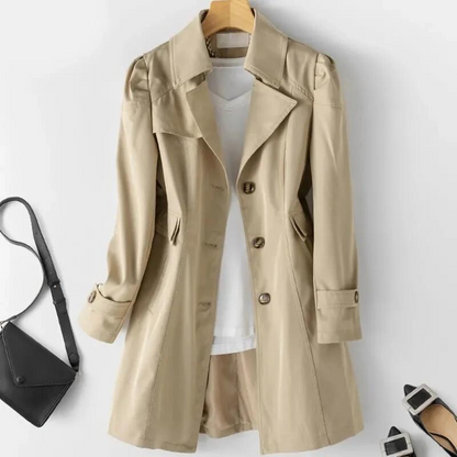 Chic Kvinne Trench Coat for Alle Anledninger