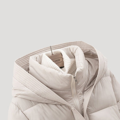 Stilig Hettepufferjakke for Vinterbruk