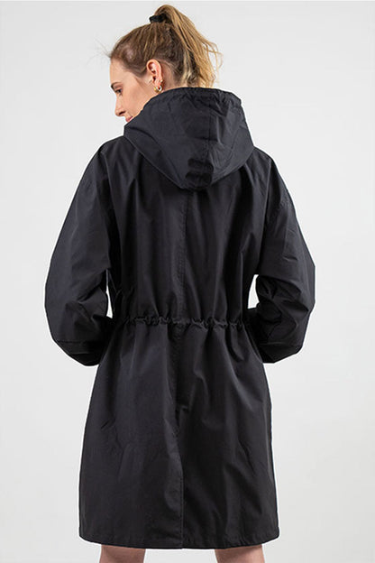 Women’s Hooded Longline Jacket for All Occasions