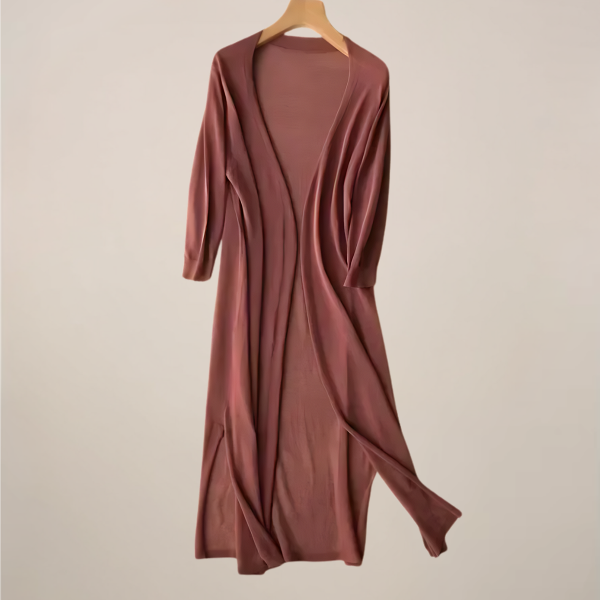 Chic Åpen Front Kvinners Strikket Cardigan for Hverdagsbruk