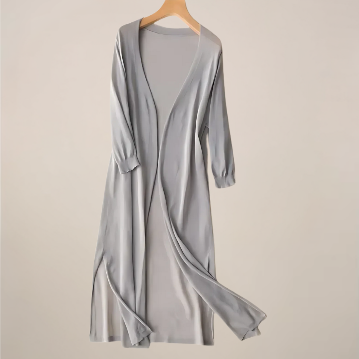 Chic Åpen Front Kvinners Strikket Cardigan for Hverdagsbruk