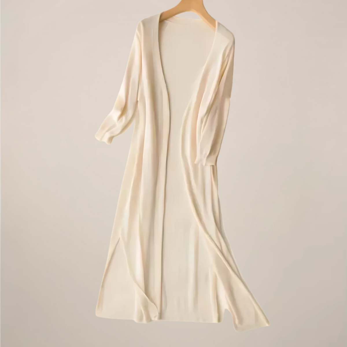 Chic Åpen Front Kvinners Strikket Cardigan for Hverdagsbruk