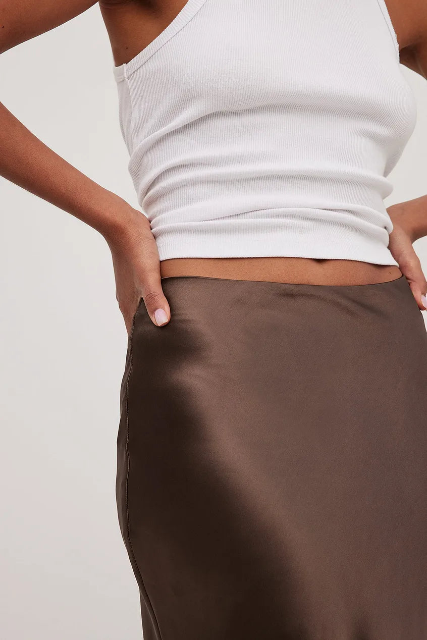 Chic Kvinners Maxi Skjørt for Spesielle Anledninger