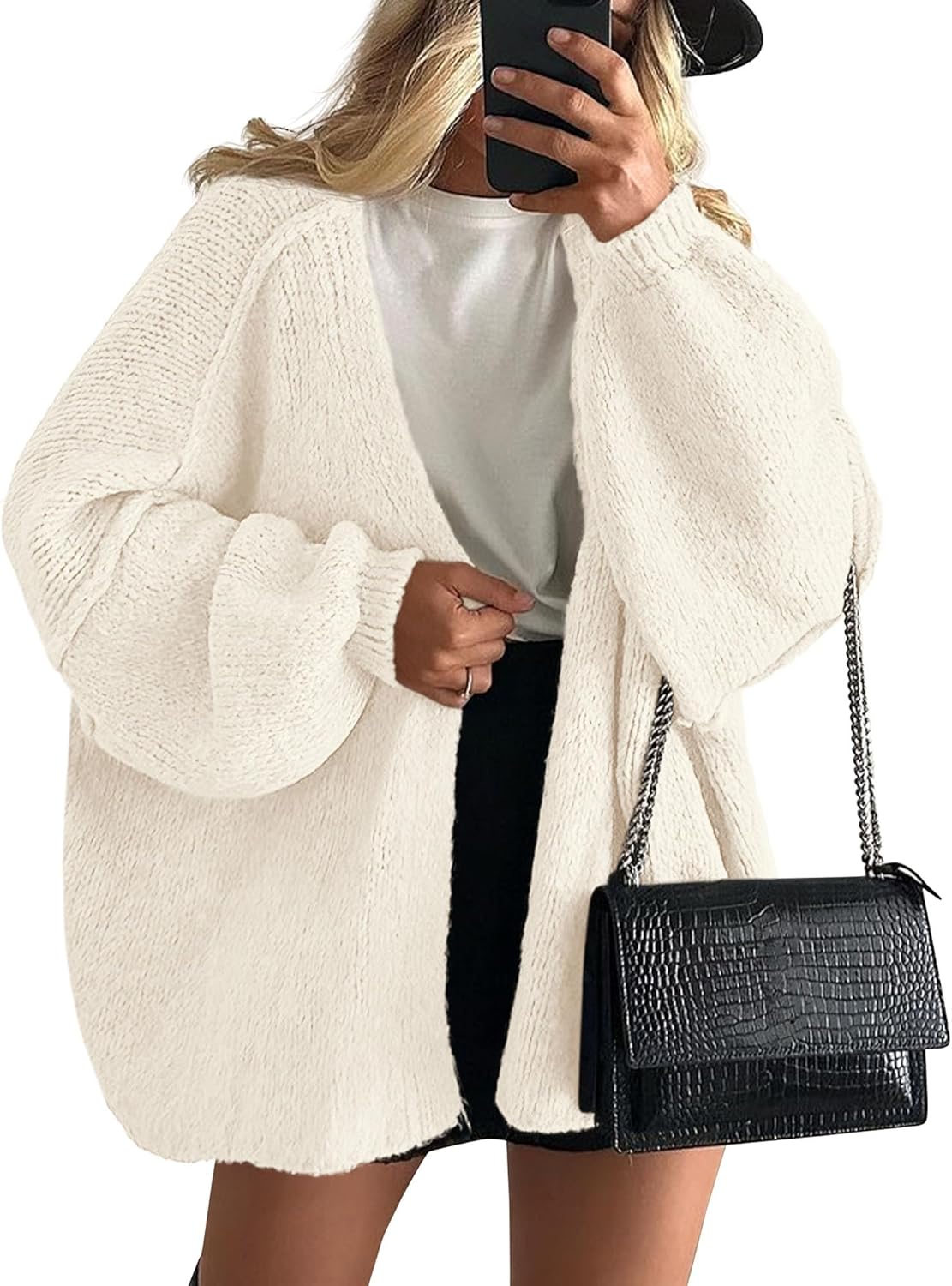 Koselig Strikket Cardigan for Hverdagsbruk