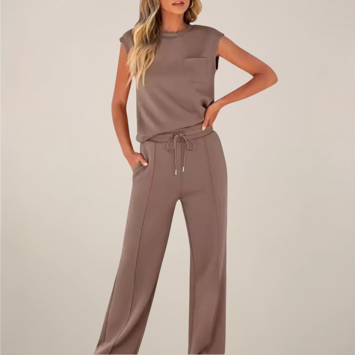 Kvinnens Sommer Co-Ord Sett – Chic Komfort for Enhver Anledning