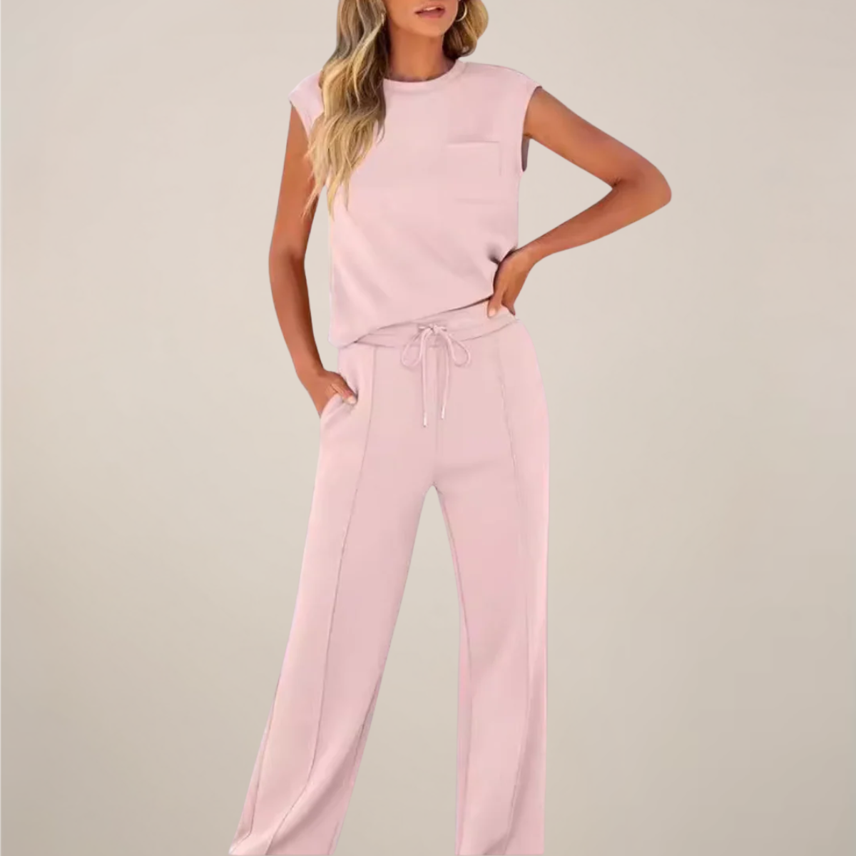 Kvinnens Sommer Co-Ord Sett – Chic Komfort for Enhver Anledning