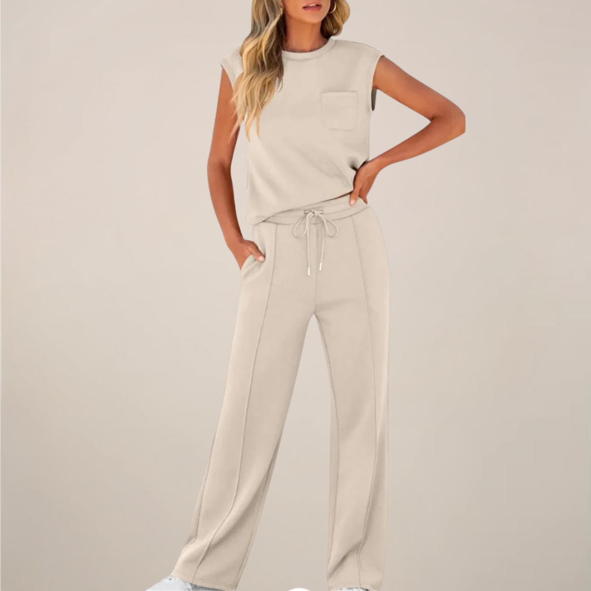 Kvinnens Sommer Co-Ord Sett – Chic Komfort for Enhver Anledning
