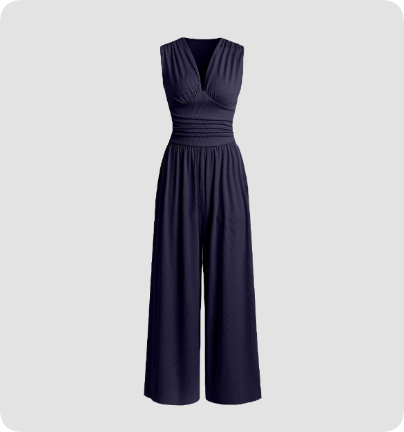 Chic Kvinne Uten Ermer Jumpsuit for Alle Anledninger