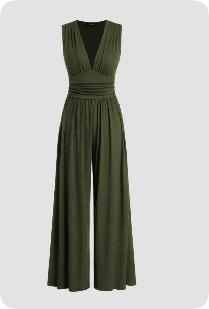 Chic Kvinne Uten Ermer Jumpsuit for Alle Anledninger