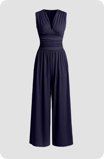Chic Kvinne Uten Ermer Jumpsuit for Alle Anledninger