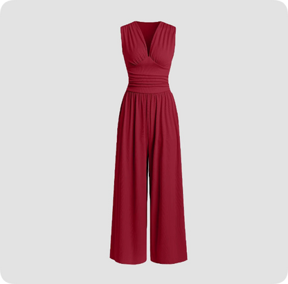 Chic Kvinne Uten Ermer Jumpsuit for Alle Anledninger