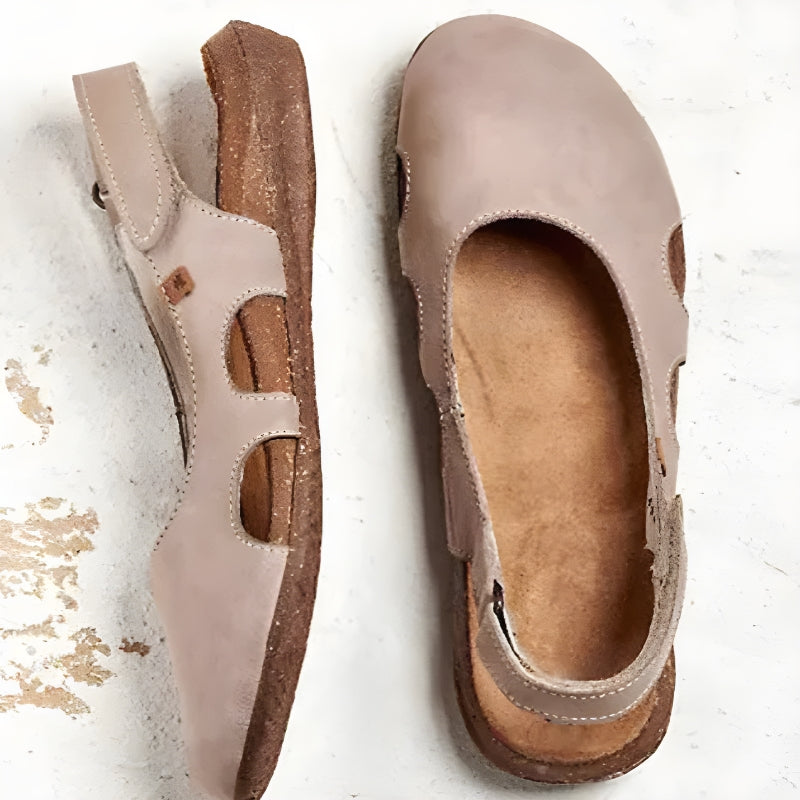 Stilige Slingback Flats med Lukket Tå for Enhver Anledning