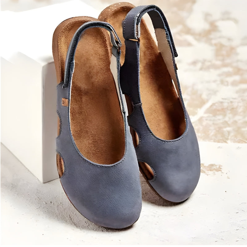 Stilige Slingback Flats med Lukket Tå for Enhver Anledning