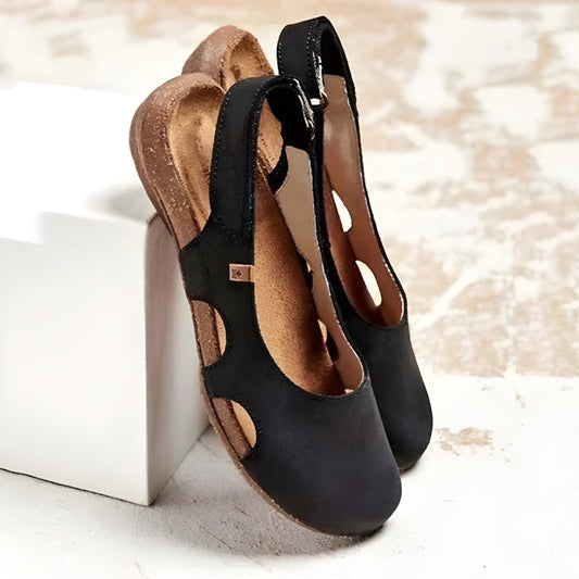 Stilige Slingback Flats med Lukket Tå for Enhver Anledning