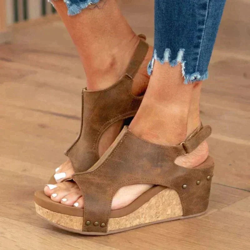 Chic Kvinne Wedge Sandaler for Alle Anledninger
